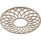 Ekena Millwork Cannes Wood Fretwork Pierced Ceiling Medallion, Red Oak, 20"OD x 6 7/8"ID x 1/4"T CMWP20X20X0250CNRO - alternate 2
